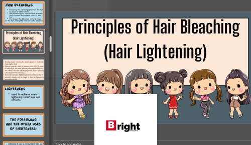 TLE 9 HAIRDRESSING  Q1-Q4 Powerpoint Teaching Materials | PPT_BrightMindPH